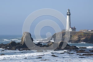 Lighthouse on the California Coast