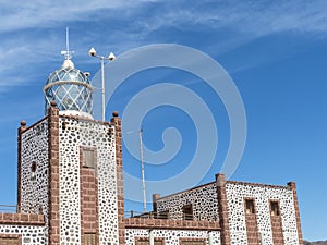 Lighthouse Canary Islands East Coast Blue Skies.