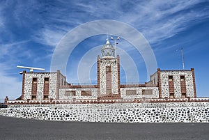 Lighthouse Canary Islands East Coast Blue Skies.