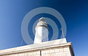 Lighthouse on Cap de Formentor on island Majorca, Balaeric Islands, Spain. photo