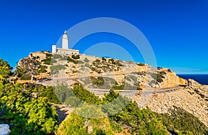 Lighthouse of Cap de Formentor on Majorca island, Spain