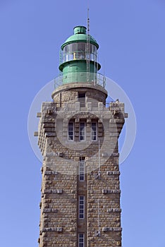 Lighthouse of Cap FrÃÂ©hel in France photo