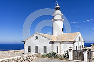 Lighthouse in Capdepera, Majorca photo
