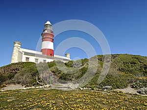 Lighthouse of Cape Agulhas (South Africa)