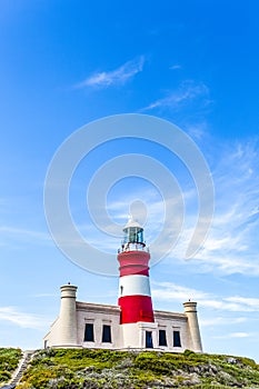 Lighthouse of Cape Agulhas, Western Cape, South Africa