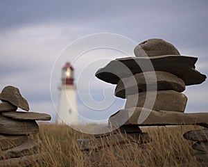 Lighthouse Cape Breton Nova Scotia