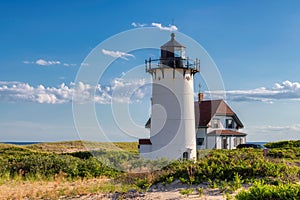 Lighthouse on Cape Cod, Massachusetts, USA
