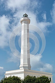 The lighthouse on Cape of leuca photo