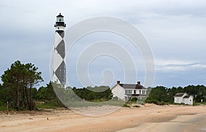 Lighthouse at Cape Lookout