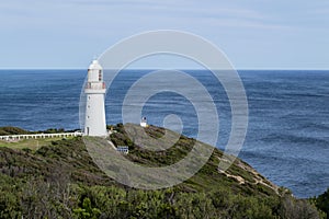 Lighthouse at Cape Otway by the Great Ocean Road