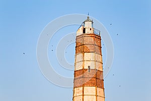 Lighthouse at Cape Shabla on the Black Sea Coast photo