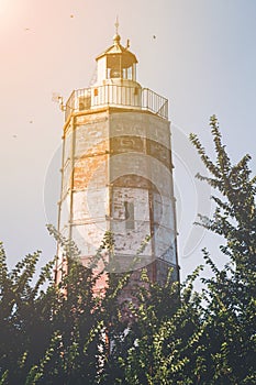 Lighthouse at Cape Shabla on the Black Sea Coast photo