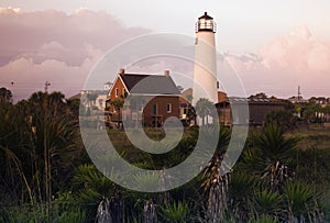 Lighthouse at Cape St. George photo