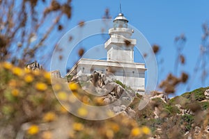 Lighthouse in Capo Testa - Sardinia