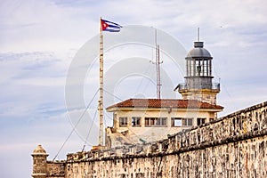 Lighthouse Castillo del Morro, La Havana - Cuba