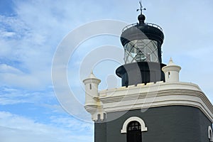 Lighthouse at Castillo San Felipe del Morro, San Juan photo