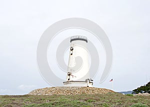 Lighthouse in Central California at Piedras Blancas