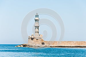 Lighthouse in Chania