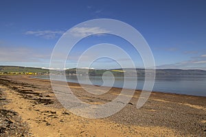 The lighthouse at Chanonry Point near Fortrose in the Scottish Highlands