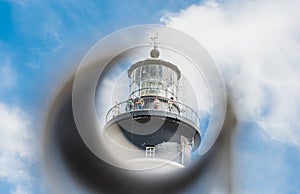 Lighthouse of Chassiron on the island of OlÃ©ron in France