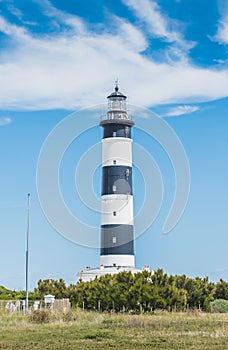 Lighthouse of Chassiron on the island of OlÃ©ron in France