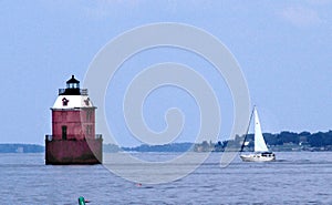 Lighthouse on the Chesepeake Bay