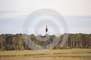 Lighthouse at Chincoteague Island