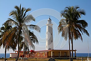 Lighthouse in Cienfuegos, Cuba photo