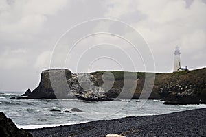 Lighthouse on a Cliff