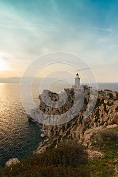Lighthouse on the cliff