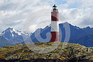 Lighthouse close to Ushuaia, Argentina