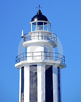 Lighthouse at closeup