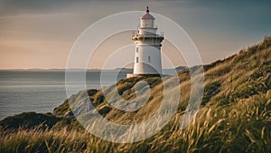 lighthouse on the coast the Baily lighthouse