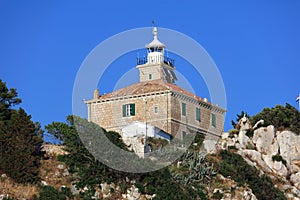 Lighthouse in Croatia - Susac Island