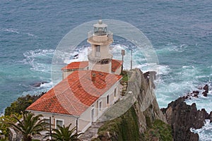 Lighthouse of Cudillero photo