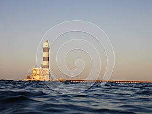 Lighthouse at daedalus reef