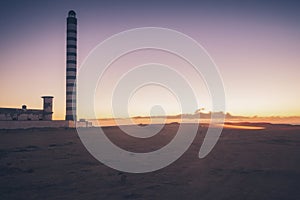 Lighthouse in Dakhla photo