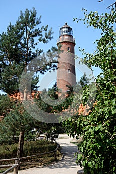 Lighthouse Darsser Ort Baltic Sea photo