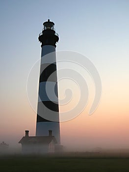 Lighthouse dawn photo