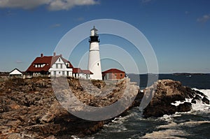 Lighthouse at dawn