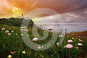 Lighthouse at Dawn photo