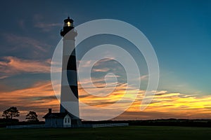 Lighthouse at Dawn photo