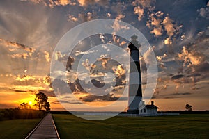 Lighthouse Dawn photo