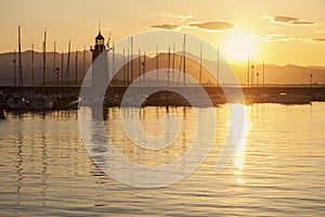 Lighthouse in Desenzano del Garda