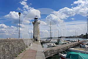 Lighthouse in Desenzano del Garda