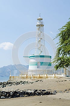 Lighthouse in dili east timor, timor leste photo