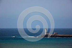 Lighthouse Dona Maria Pia, Praia, Cape Verde photo