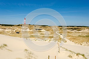 Lighthouse in the dunes