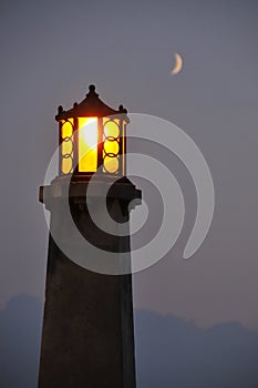 Lighthouse in the dusk