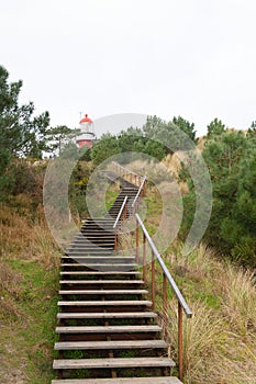 Lighthouse on Dutch Vlieland